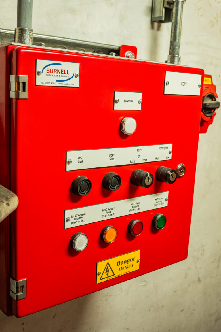 Down Street Disused Station – Cold Smoke Extract System